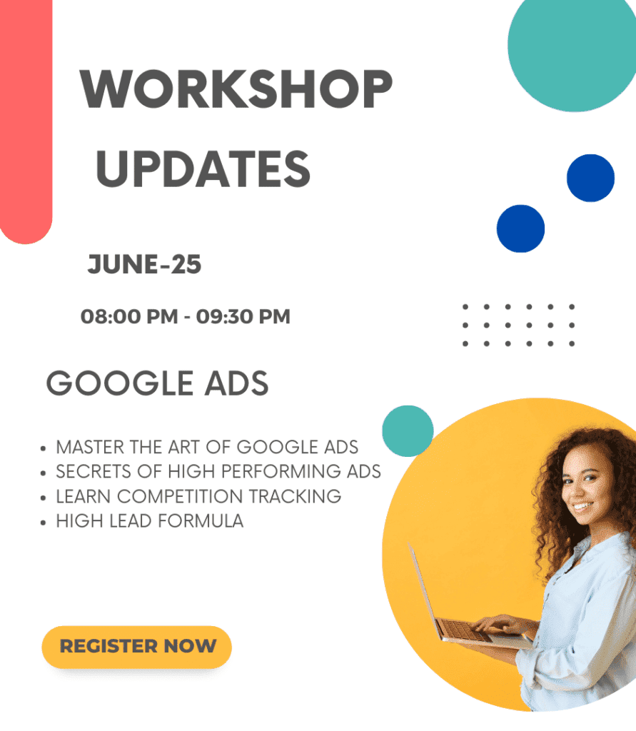 Workshop on Google ads